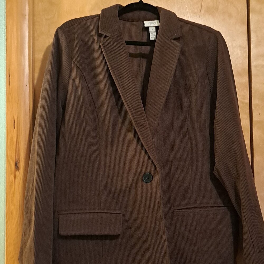 St. John's Bay Brown Corduroy Jacket
